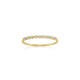 Gold 9ct. Eternity ring with CZ