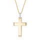 Sterling silver 925°. Cross with CZ