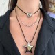 Stainless Steel. Star pendant necklace